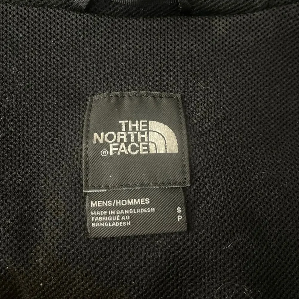 The North Face Men's Black Hooded Windbreaker Jacket Size Small